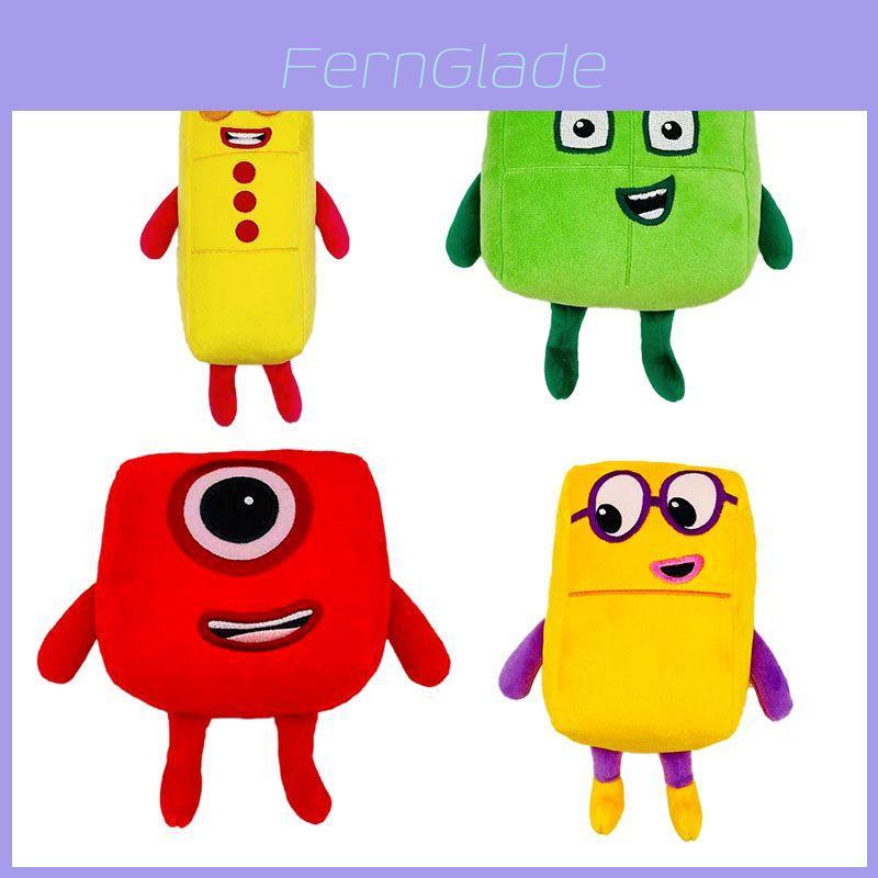 Плюшевая кукла Numberblocks Мягкая и милая мягкая игрушка для детей Обучающая и веселая