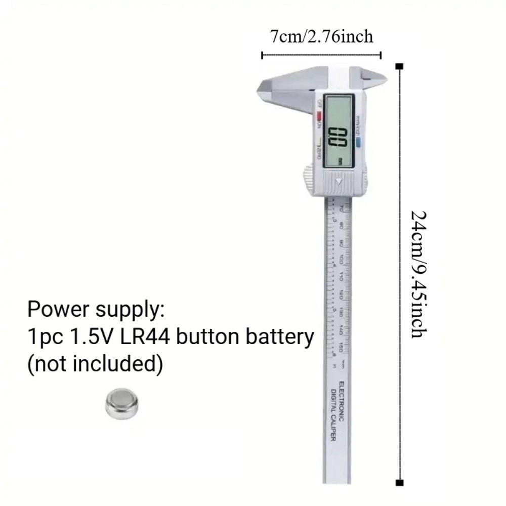 Inch/Metric Vernier Caliper 0-150mm Digital Ruler Electronic Digital Caliper Woodworking Tool
