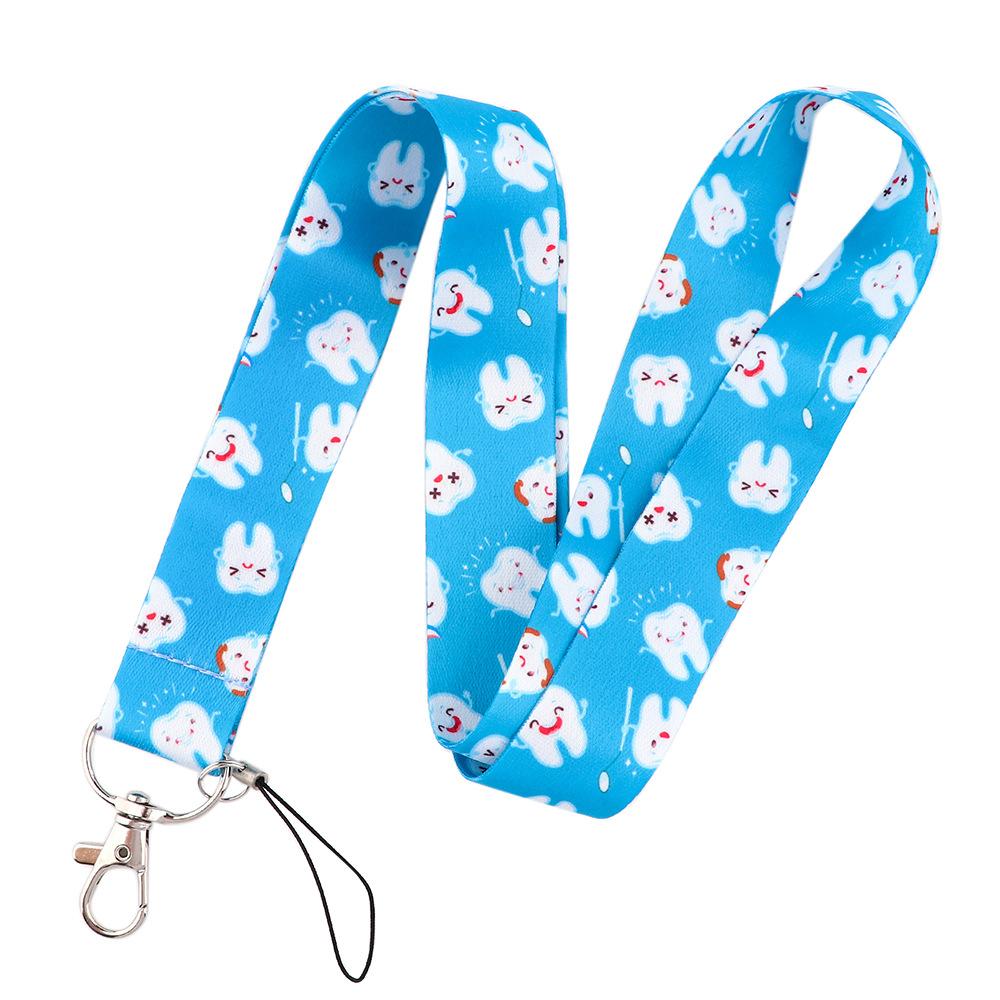 Starry Sky Elements Lanyards Key Chain Colorful Print Neck Straps Keychain Cell Phone Rope Teachers Gift 1PCS Badge Holder Key