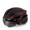 Helmet One-piece Molding With Goggles Cycling Helmet Porous Breathable Helmet