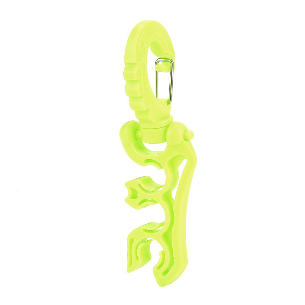 Keep Diving Underwater Diving BC Hose Holder Clip Buckle Hook Yellow