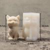 3D Cute Cat Dog Candle Silicone Mold Handmade Sausage Dog Poodle Aromatherapy Cream Candle DIY Animal Resin Doll Decoration Gift
