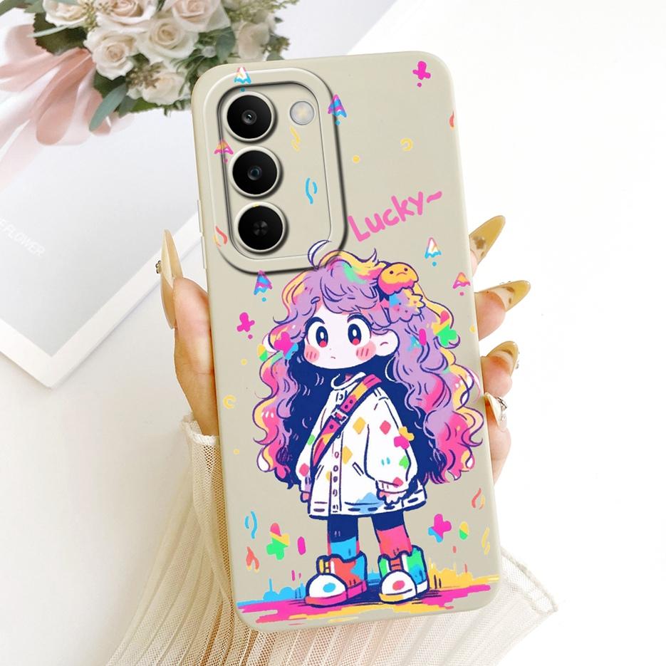 Чехол для Realme C83 5G Чехол для Realme P4 Lite 5G RMX5261 Милый мультяшный чехол-кролик Мягкий силиконовый чехол для Realme C100 5G Чехол для RealmeC83