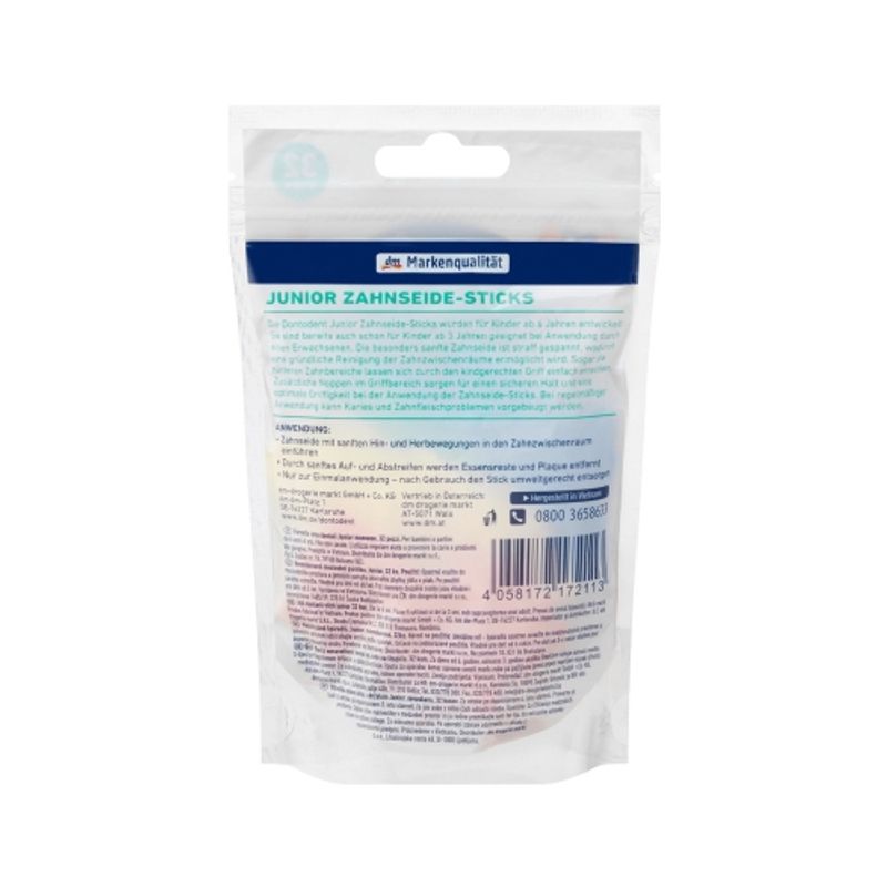 Dontodent Junior Dental Floss Sticks 32-pack