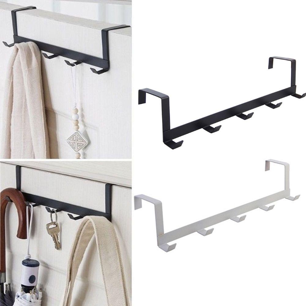 Home & Living Organizer Towel Holder Over-The-Door Hook Hanger Storage Rack Hanging Shelf