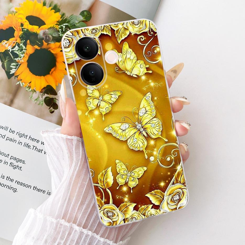 Чехол для Vivo V60 Lite 4G V2530 Крутой Робот Животные Расписной Чехол Мягкий Силиконовый Чехол для Телефона Для Vivo V60 V 60 Lite V60Lite 5G Сумки