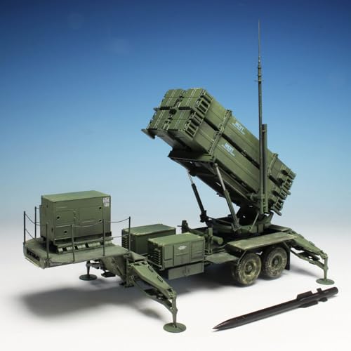 PLATZ Дракон Масштаб 1/35 Американский ЗРК MIM-104F Patriot PAC-3 Пусковая установка M901 с фототравлением, Пластиковый набор, BL3563SP (Военная техника)