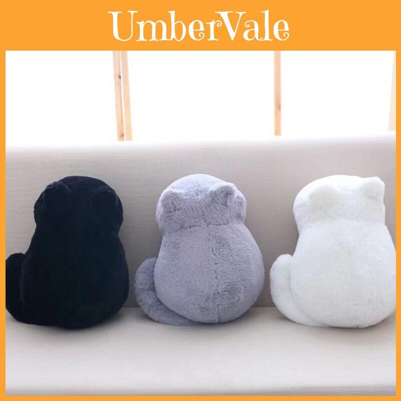 Plush Kawaii Cartoon Cat Cushion Pillow Delightful And Soft Back Shadow Toy Gift