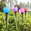 1Pcs Garden Tulip Flower Shape LED Solar Powered Waterproof Tube Lawn Lights Standing Decor for Yard Outdoor Party 2024