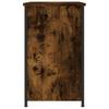 Nightstand Smoked Oak 40x36x60 cm Particleboard