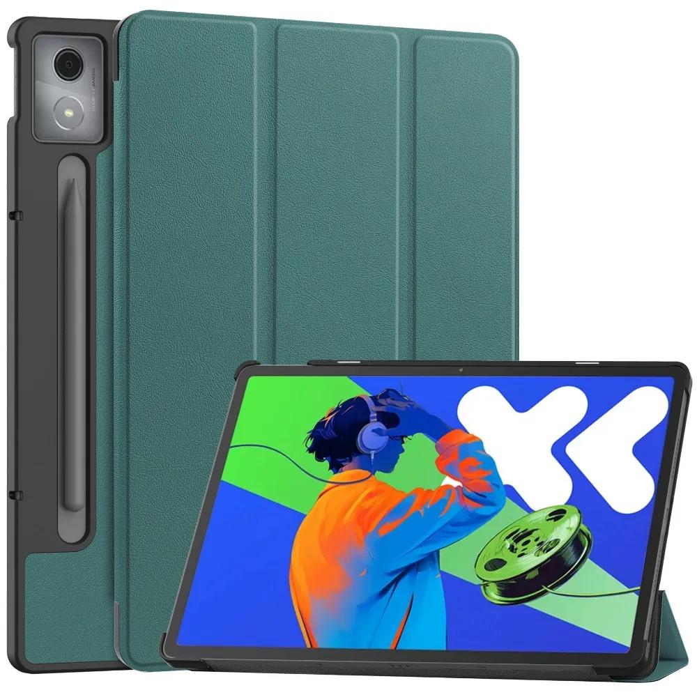 For Xiaoxin Pad Pro 12.7 Tri-Folding Stand Smart Tablet Case for XiaoxinPad Xiaoxin Pad Pro 12.7 Cover funda