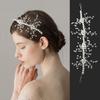 1PC Headband Handmade Accessories Bride Bead Gift Plastic Elegant Headband Wedding Simplicity