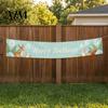 Outdoor Photo Background Large Happy Birthday Yard Banner Sign, 70 x 15 Inch Decoration Backdrop for Boys Girls Party Supplies Indoor Wall Hanging