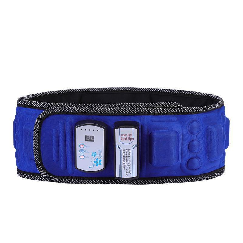 Double Slim X5 Интеллектуальный вибрационный нагревательный пояс для массажа живота