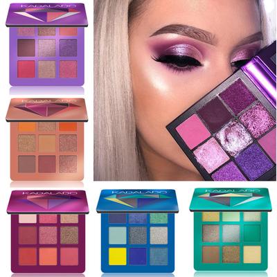 Набор теней для век телесного цвета, 9 цветов, матовая палитра теней для век с блестками, макияж, алмазный блеск, металлик, блестящий телесный пигмент для глаз, косметика