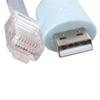 USB-кабель-адаптер RJ45 USB-RS232 последовательный порт RJ45 CAT5 консольный адаптерный кабель шнур для Cisco H3C Huawei RoutersAA