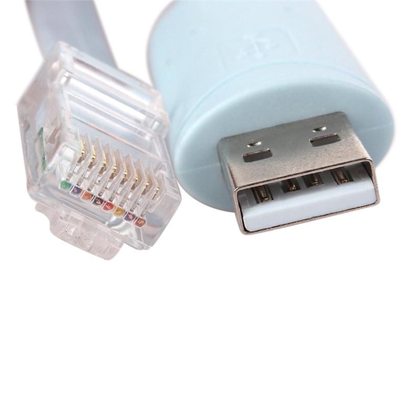 USB-кабель-адаптер RJ45 USB-RS232 последовательный порт RJ45 CAT5 консольный адаптерный кабель шнур для Cisco H3C Huawei RoutersAA