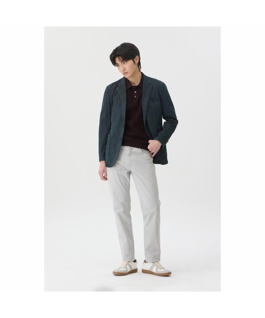Brentwood [Selection] Denim-Like Cotton Washed Jacket Brjcs26811Nyx