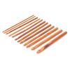 12 шт карбонизированные бамбуковые крючки для вязания вязальных игл набор ткацких инструментов аксессуар