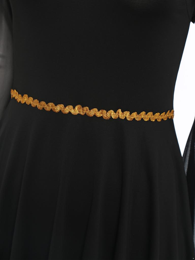 Женское кокетливое платье монахини для косплея, халтер с О-образным кольцом, с открытыми плечами, сетчатое платье с длинными рукавами-фонариками и кюлотами, с головным убором