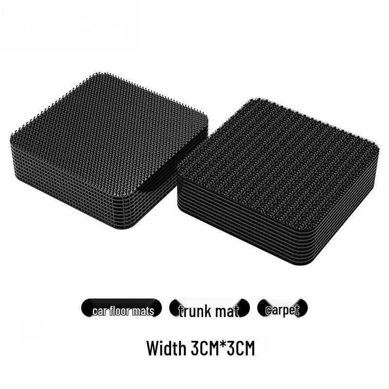 Автомобильные коврики с невидимыми липкими полосками - прочные двухсторонние пряжки для крепления багажника