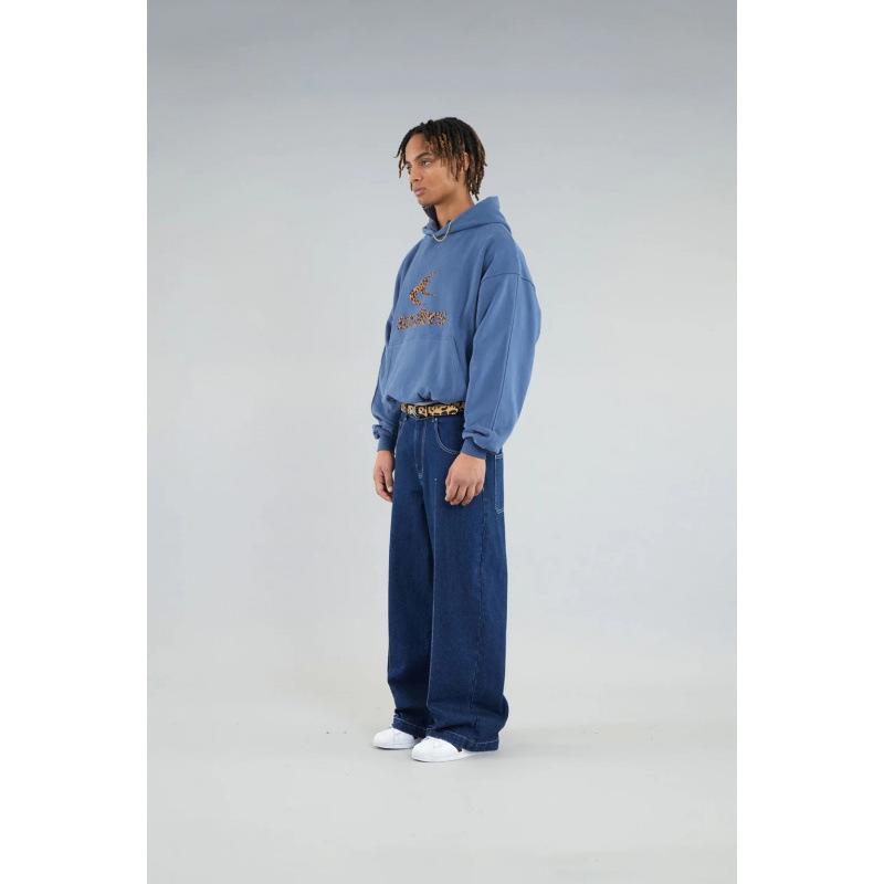 Unisex Trendy Loose-Fit American Letter Hoodie