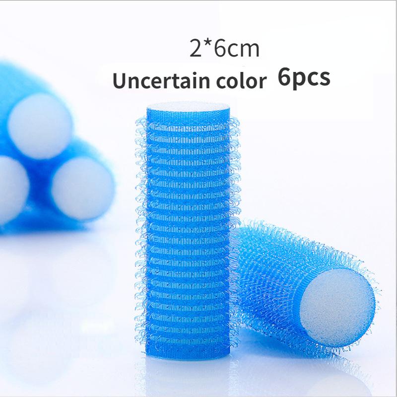 6 шт., набор бигуди для волос, самоклеящаяся без нагрева, самоклеящиеся щипцы для завивки волос, парикмахерские, безнагревательные бигуди, классические аксессуары для укладки