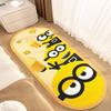 Cute Minions Rugs for Bedroom Cartoon Style Living Room Decoration Carpet Thickend Plush Bedside Floor Mat Fluffy Soft Study Rug