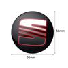 4Pcs 56mm Car Wheel Center Cover Tire Hub Caps Sticker For Seat Leon Mk1 Mk2 Ibiza FR Toledo Exeo 6j Ateca Altea Arosa Alhambra