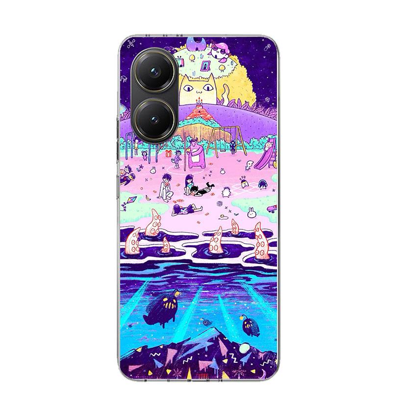 Игровой мультяшный чехол O-Omori для Xiaomi Poco X7 X6 X5 Pro F7 Ultra Redmi 15C 15 13 13C 12 12C 10 10A 10C 9 9A 9C 9T Покрытие Poc
