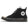 Chuck Taylor All Star Unt1tl3d Модные Повседневные Универсальные Высокие Кеды из Канваса Унисекс Черные