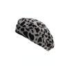 Harajuku Autumn New Trend Leopard Beret Korean Fashion Vintage British Flat Top Personality Warm Painter Hat Club Style