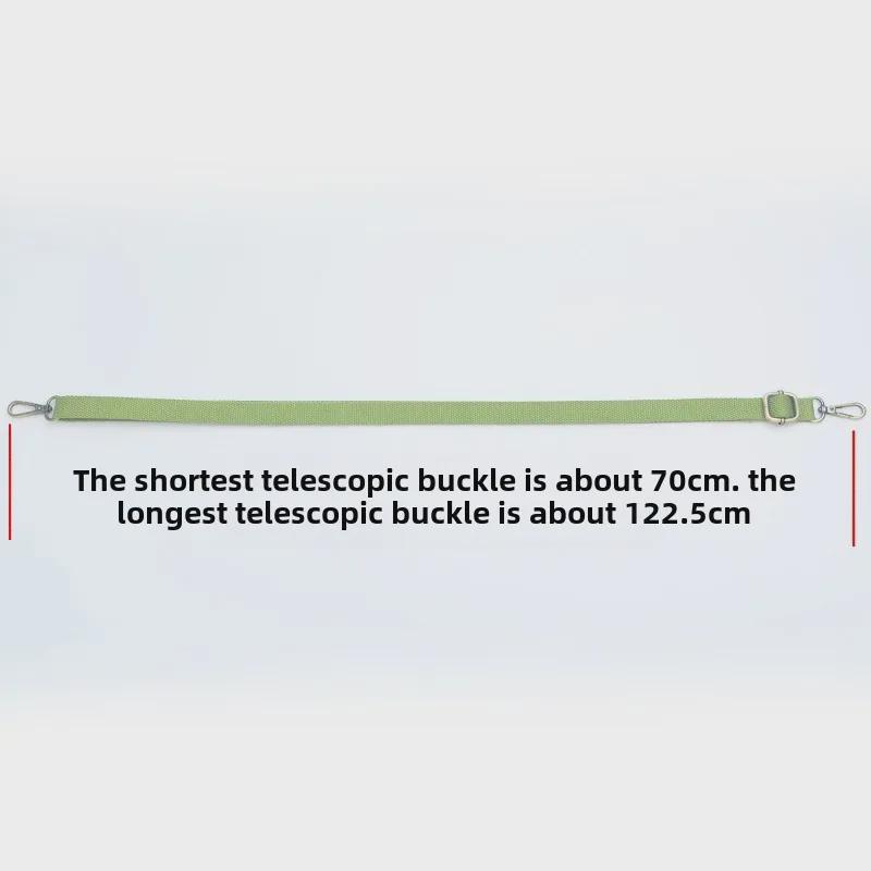 Регулируемый 20-миллиметровый холщовый плечевой ремень с бронзовой пряжкой - утолщенный аксессуар для женской сумки через плечо