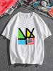 Stylish Retro 80s New Order Band Print Tshirt Unisex Casual Shortsleeved Shirt Top Cotton Tshirt For Spring And Summer