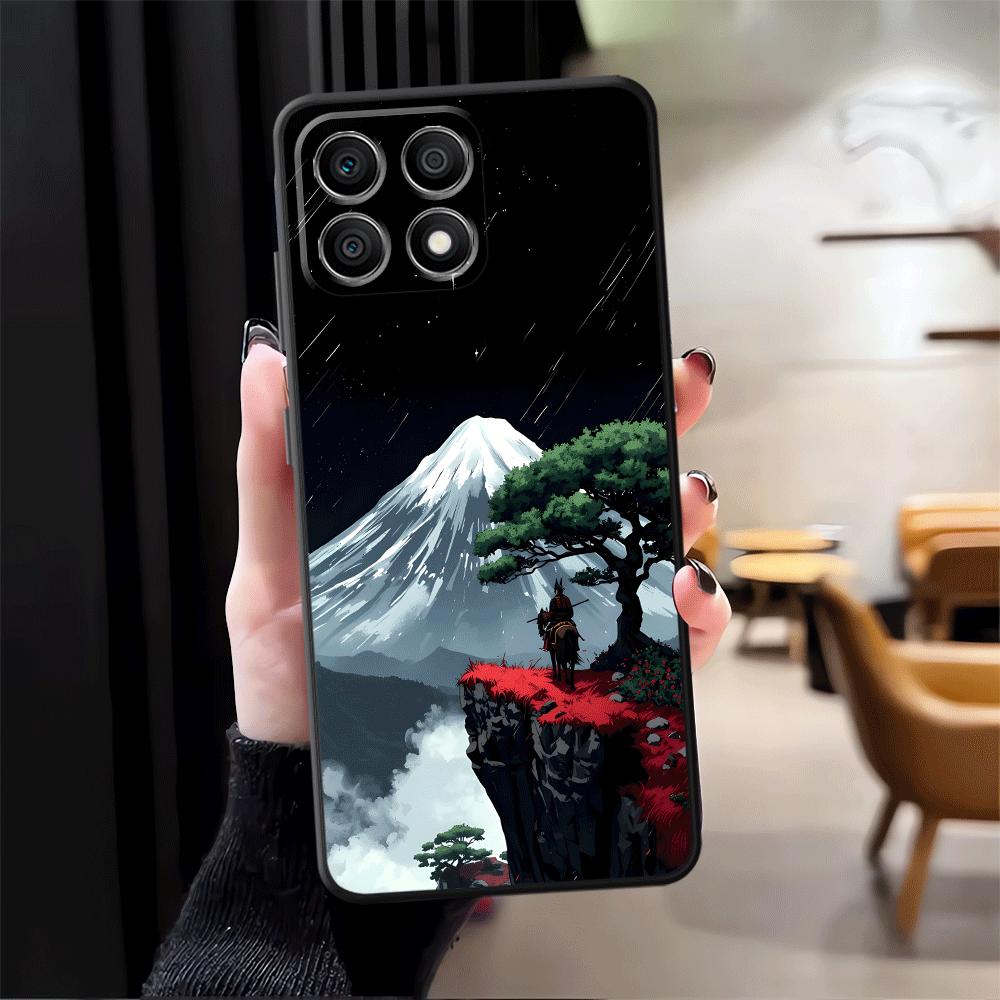 Креативный чехол-органайзер с изображением горной вершины для Honor 90 X5b 70 X6 X9a Magic5Lite 8X X7 200 400 Lite X8 Funda Чехол для телефона