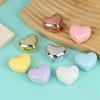 1pcs Case Container Mini Empty Aluminum Pan Key Chain Lipstick Packaging and Heart Shape Blush Powder Box Eye Shadow With
