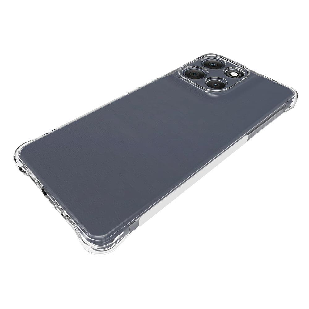 Прозрачный ТПУ чехол для Motorola Moto G86 Power 5G WANLONFENG Серия TM 2.0 мм Задняя крышка для телефона