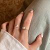 Trendy Simple Copper Geometric Ring For Women Ideal For Everyday Fashion