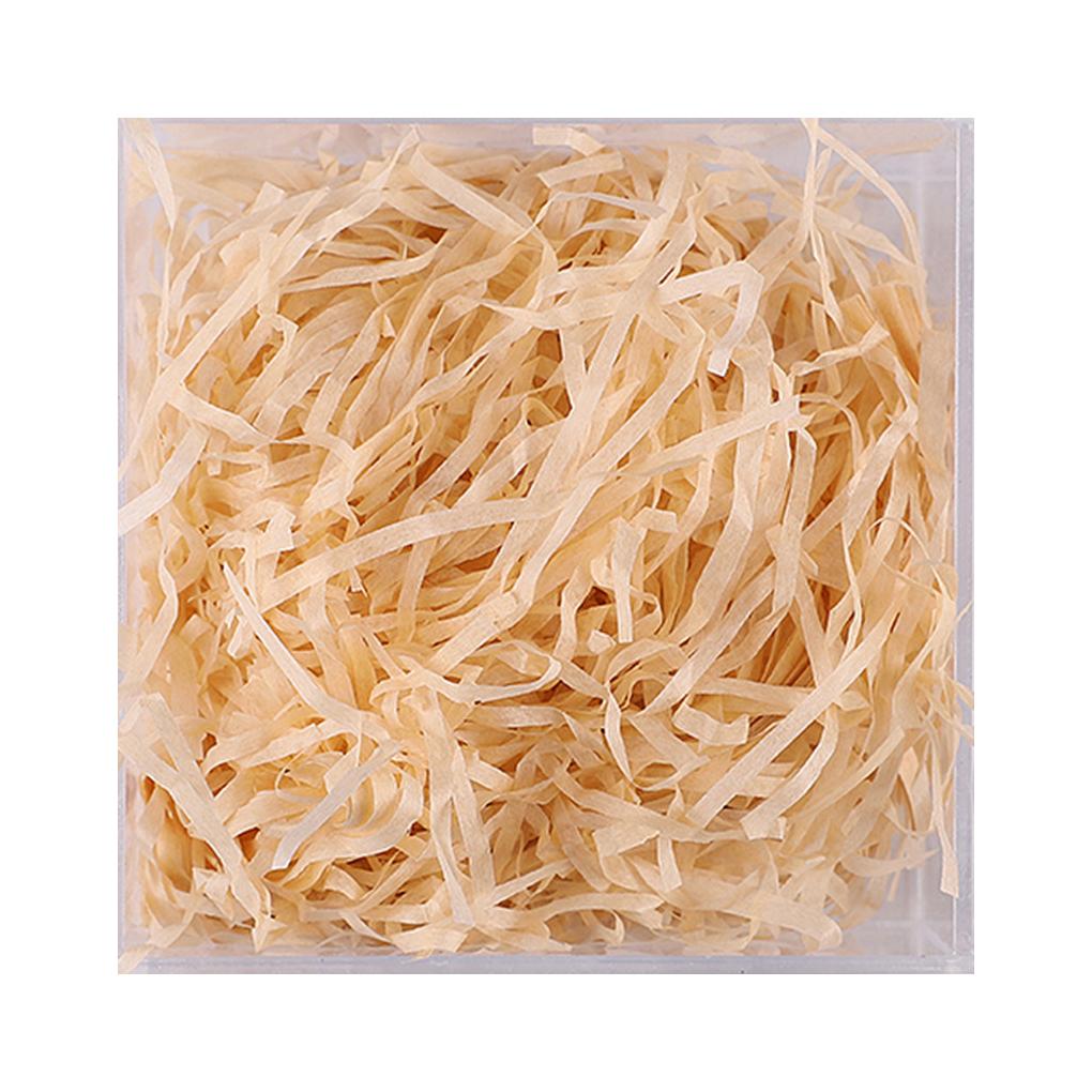 1 Pack Lafite Paper Raffia Filler Colorful Shredded Box Packaging Decoration Practical Wedding Party Easter New Year