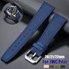 20 мм 21 мм 22 мм Нейлоновый холщовый ремешок для часов для IWC Pilot Ремешок для спортивных часов Водонепроницаемый Кожаный браслет на запястье Мужской Женский Браслет
