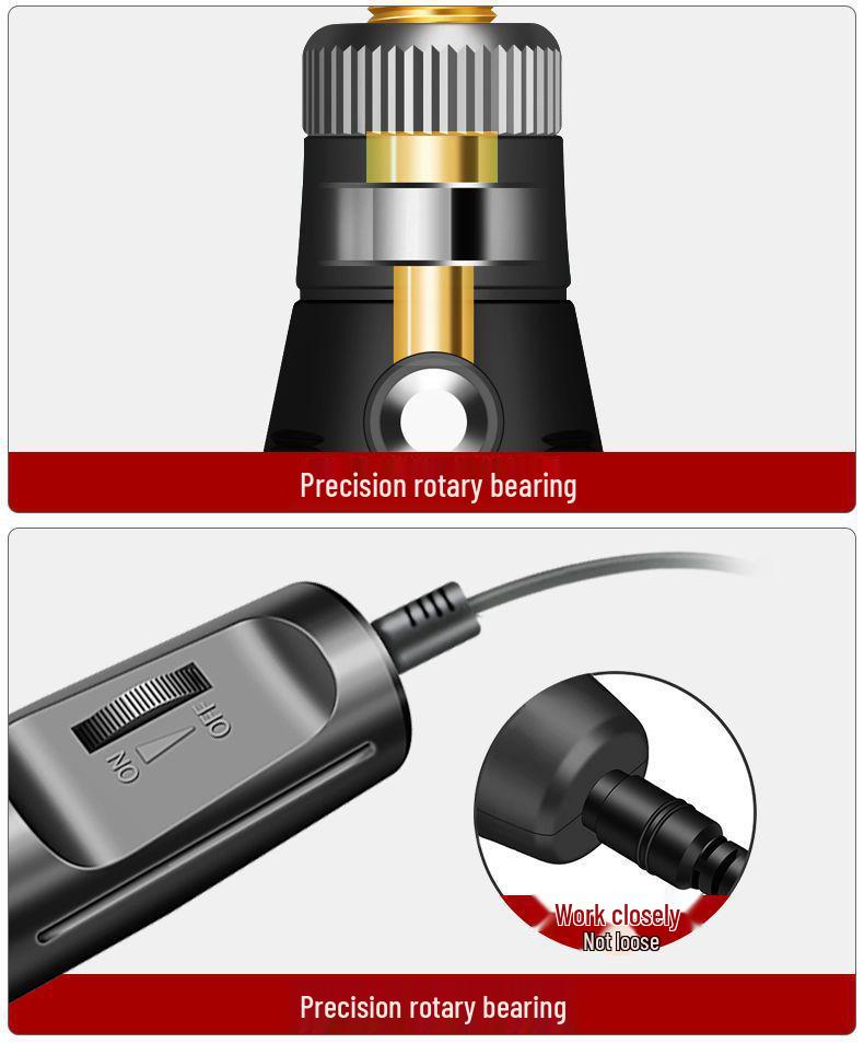 Компактная электрическая кофемолка: Ручная полировка нефрита, гравировка, резьба по дереву, мини-дрель