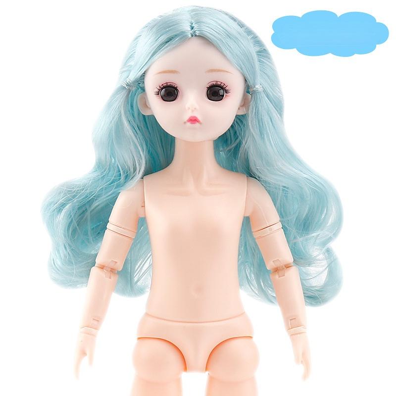 6-точечная детская кукла 30 см BJD Prime, обнаженный детский макияж, 3D настоящие глаза, общие мышцы, 23 сустава, кукла Лоли, игрушка для девочек