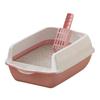 Cat Litter Box Semi-closed Oversized Cat Toilet Anti-splash Kitten Feces Basin, Odor-proof and Anti-belt Sand Cat Litter Box Supplies