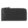 Long Wallet Zipper Type Genuine Leather Pizzicato Black [Dakota] L-shaped Women's DA-36365-10