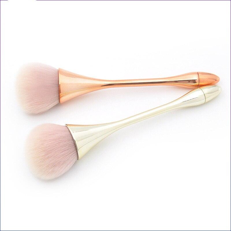Blush Brush Rose Gold Stem Blush Brush Honey Powder Brush Large Diameter Makeup Beauty