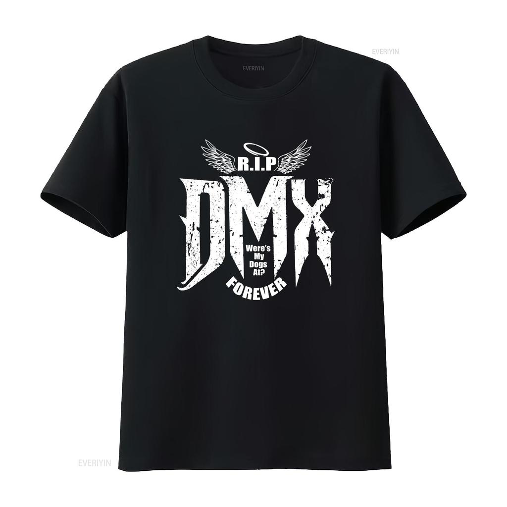 Vintage Streetwear Rip Dmx Memorial Hip Hop Rapper Print Casual T Shirt Vintage Stretched Slightly Stylish Homme Unisex