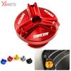 Motorcycle Accessories M20*2.5 Engine Oil Drain Plug Filler Cap Cover For YAMAHA Tracer 9 TRACER 900 GT MT09 MT-09  2022 23