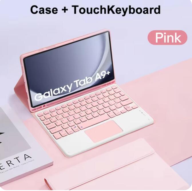 Чехол-клавиатура для планшета Samsung Galaxy Tab A11 8,7 дюйма Чехол для Samsung Galaxy Tab A11 8,7 SM-X130 SM-X133 SM-X135 Funda