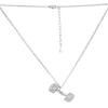 Silver Necklace with Cubic Zirkonia (2101130)