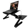 Computer Desk Zionx Foldable Aluminum Alloy Laptop Notebook Desk Stand Mouse Plate Pro